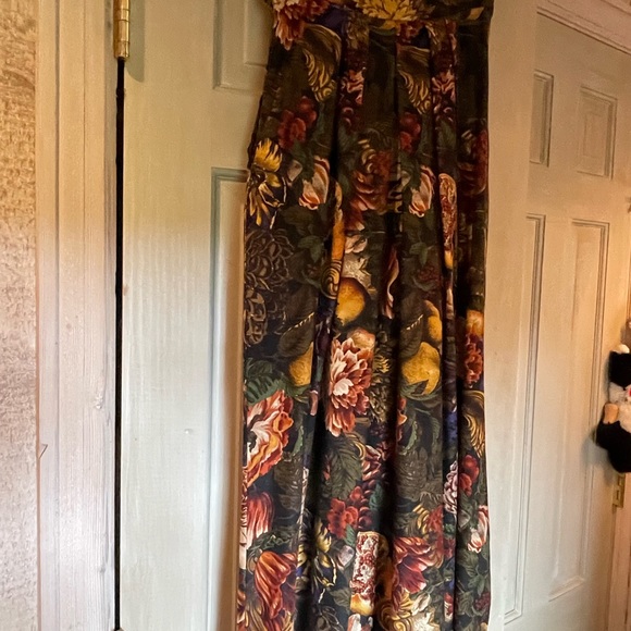 Ellen Tracy Dresses & Skirts - VINTAGE LINDA ALLARD FOR ELLEN TRACY PLEATS & PATTERNED MIDI SKIRT WOMENS SIZE 8